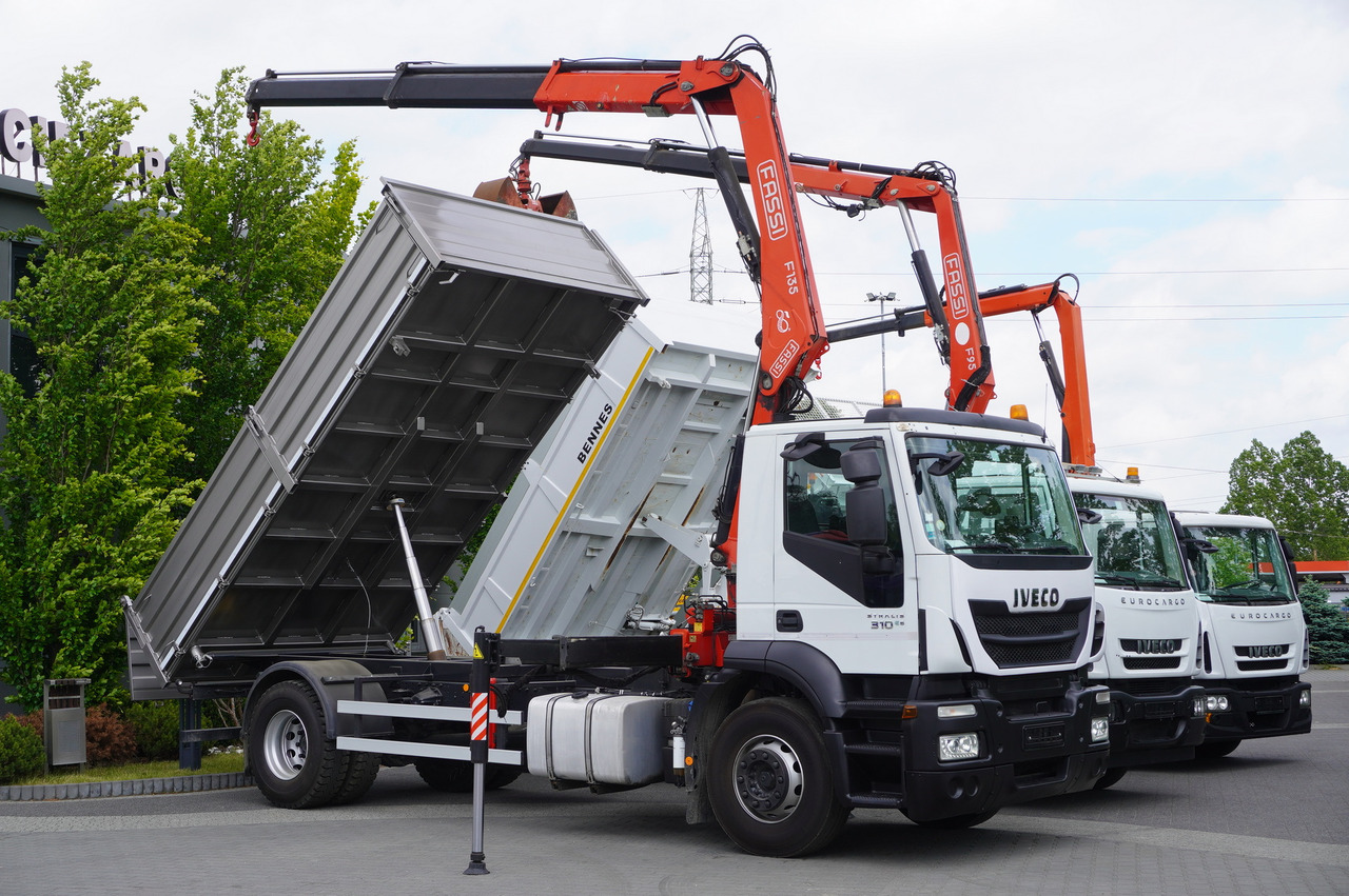 IVECO Stralis 310 E6 / NEW 3-sided tipper / Fassi F135 crane with remote control - Автоманипулятор: фото 2 IVECO Stralis 310 E6 / NEW 3-sided tipper / Fassi F135 crane with remote control - Автоманипулятор: фото 2