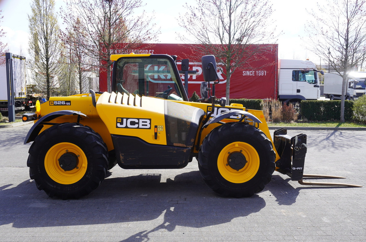 Телескопический фронтальный погрузчик JCB 526-56 AGRI Plus / 5.6 m telescopic loader / joystick: фото 8