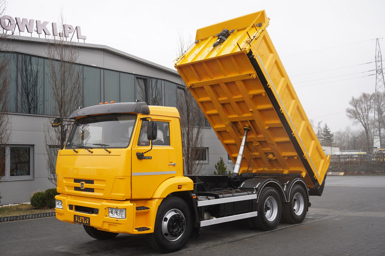 KAMAZ T2530 E5 6×4 / 3-sided tipper - Самосвал, Автоманипулятор: фото 1 KAMAZ T2530 E5 6×4 / 3-sided tipper - Самосвал, Автоманипулятор: фото 1