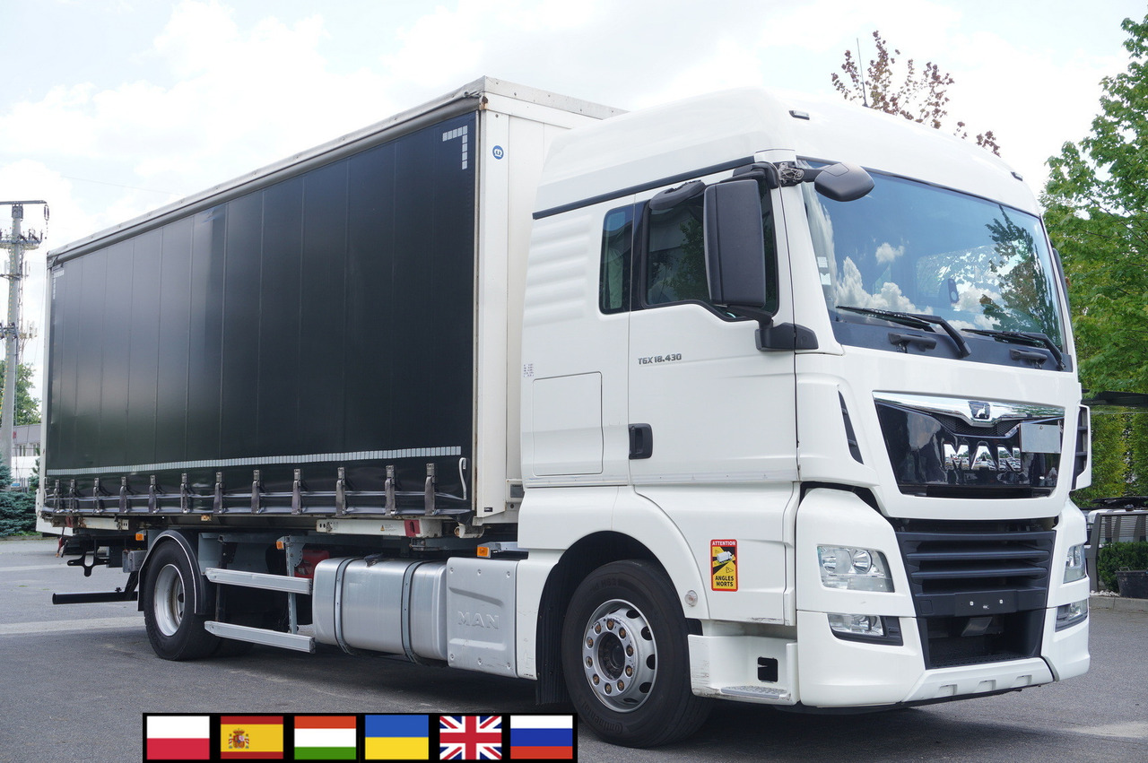 MAN MAN TGX 18.430 / Curtainsider 18 EPAL / sleeping cab / 2021 - Грузовик-контейнеровоз/ Сменный кузов: фото 1 MAN MAN TGX 18.430 / Curtainsider 18 EPAL / sleeping cab / 2021 - Грузовик-контейнеровоз/ Сменный кузов: фото 1