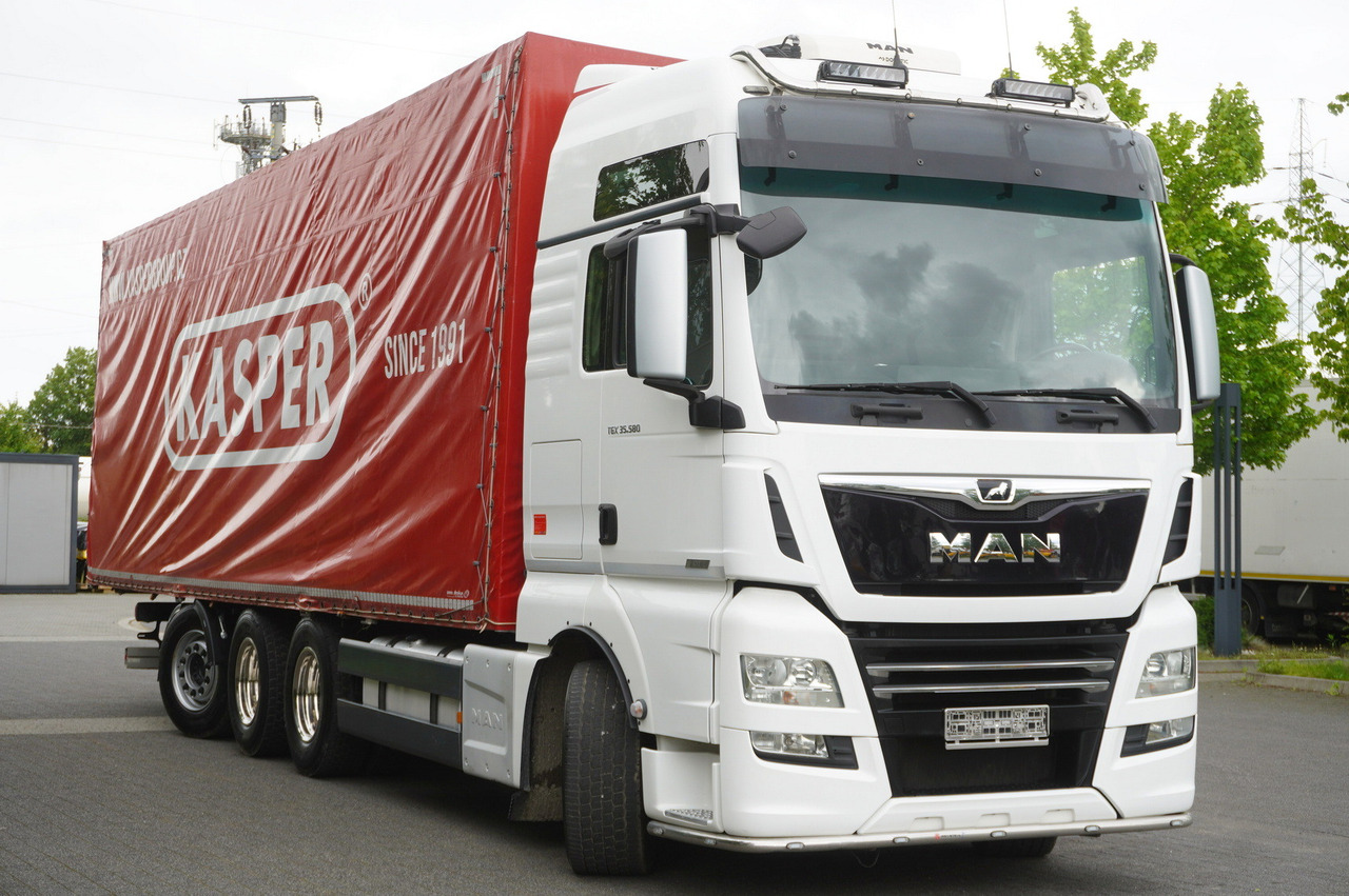 MAN MAN TGX 35.580 E6 8x4 /4 / 23 EPAL tarp superstructure / 4th axle steered лизинг MAN MAN TGX 35.580 E6 8x4 /4 / 23 EPAL tarp superstructure / 4th axle steered: фото 6