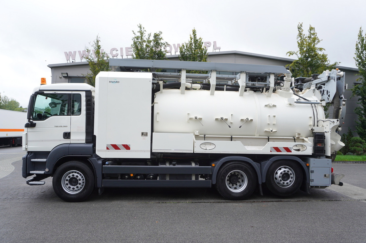 MAN TGS 26.360 E6 / RIVARD sewage cleaner 18 m3 / 90 tho. km / steering axle / 2 units - Ассенизатор: фото 3 MAN TGS 26.360 E6 / RIVARD sewage cleaner 18 m3 / 90 tho. km / steering axle / 2 units - Ассенизатор: фото 3