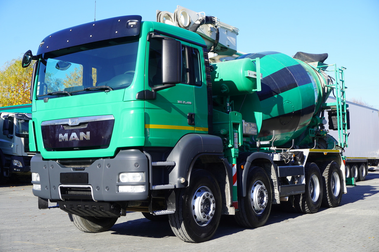 MAN TGS 35.480 8x4 Concrete Mixer Pump truck / Putzmeister M24-3 / 1600 MTH! - Автобетононасос: фото 2 MAN TGS 35.480 8x4 Concrete Mixer Pump truck / Putzmeister M24-3 / 1600 MTH! - Автобетононасос: фото 2