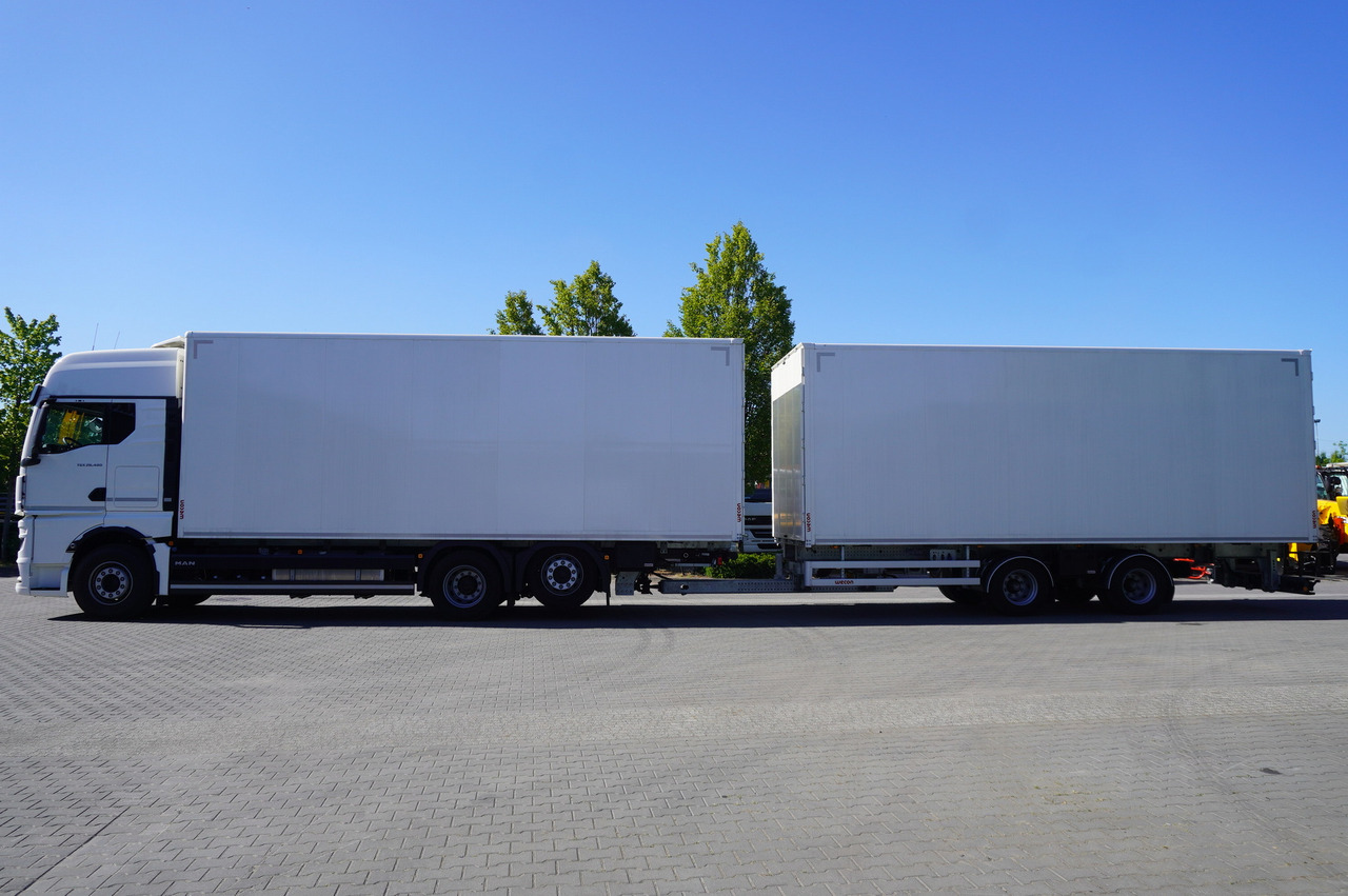 Грузовик с закрытым кузовом MAN TGX 26.480 6×2-2 LL CH NEW / 19 EPAL box / New Wecon walkthrough box trailer 19 EPAL / 2025.06 !!!: фото 20