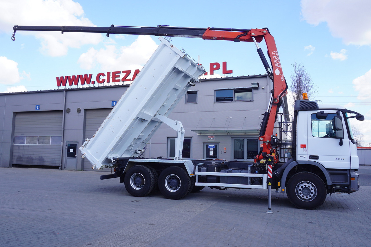 MERCEDES-BENZ Actros 2641 6×4 E5 / Crane / Dumper / 110000 km! - Мобильный кран: фото 3 MERCEDES-BENZ Actros 2641 6×4 E5 / Crane / Dumper / 110000 km! - Мобильный кран: фото 3