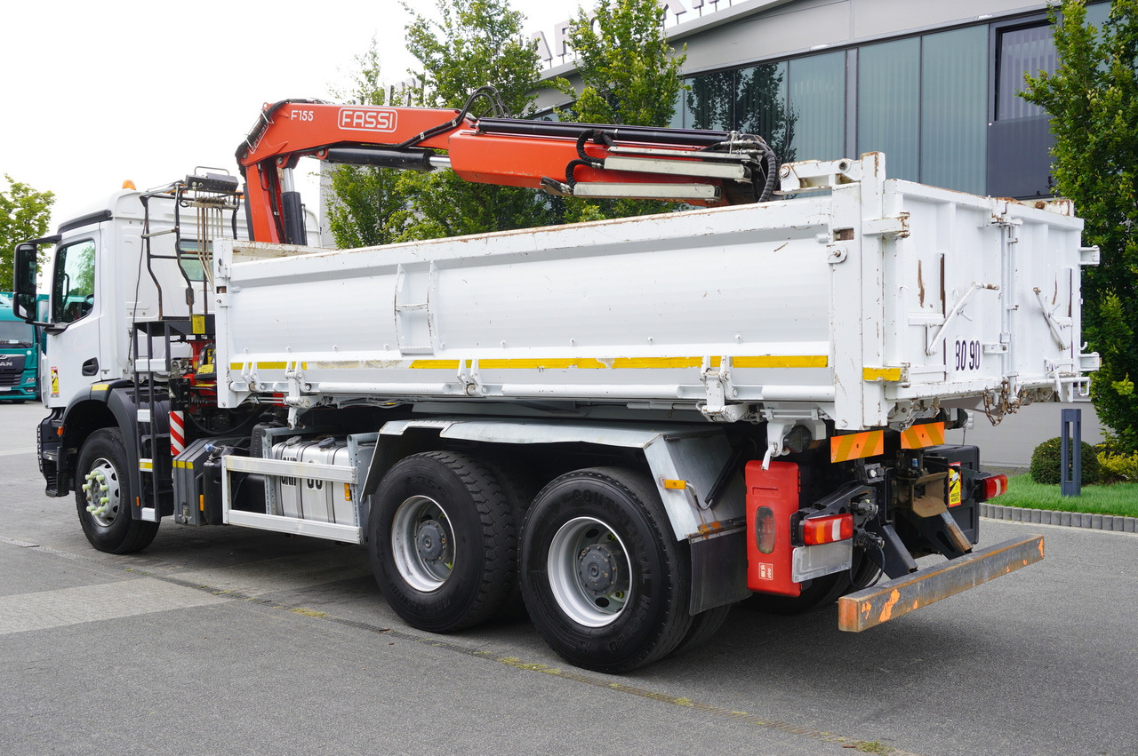 Автоманипулятор MERCEDES-BENZ Arocs 2636 / 6x4 / HDS Fassi / 3-Way Tipper / Bortmatic: фото 13