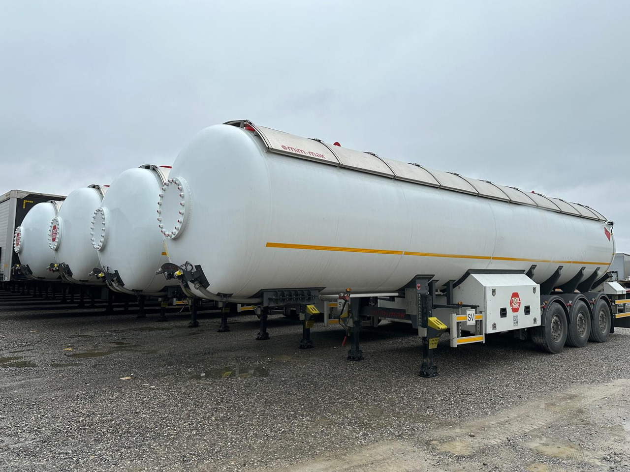 MIMMAK Gas tank semi-trailer MM312 / 2024 / 4 units - Полуприцеп-цистерна: фото 2 MIMMAK Gas tank semi-trailer MM312 / 2024 / 4 units - Полуприцеп-цистерна: фото 2