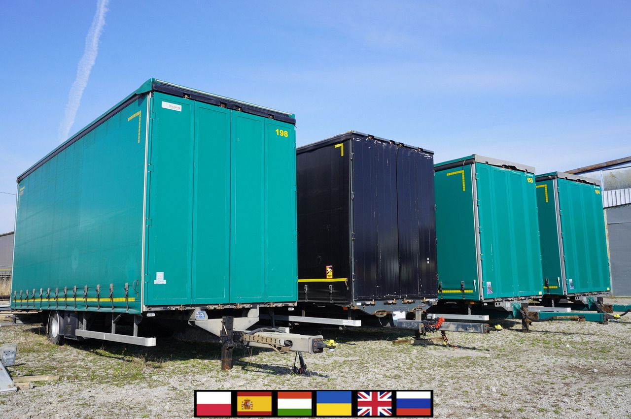 REDOS trailer / 19 EPAL / 4 units - Тентованный прицеп: фото 1 REDOS trailer / 19 EPAL / 4 units - Тентованный прицеп: фото 1