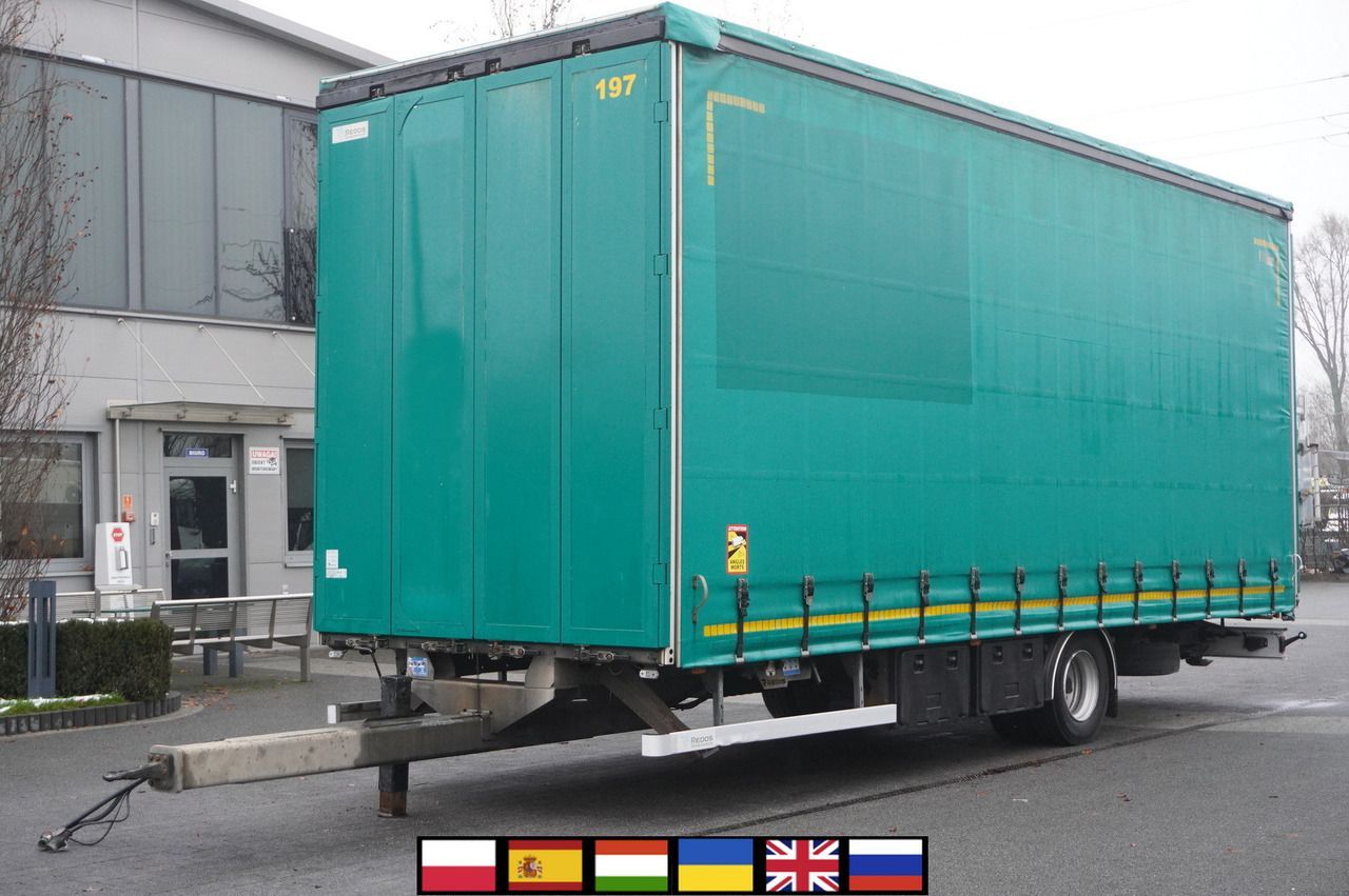 REDOS trailer / 19 EPAL / 4 units - Тентованный прицеп: фото 1 REDOS trailer / 19 EPAL / 4 units - Тентованный прицеп: фото 1