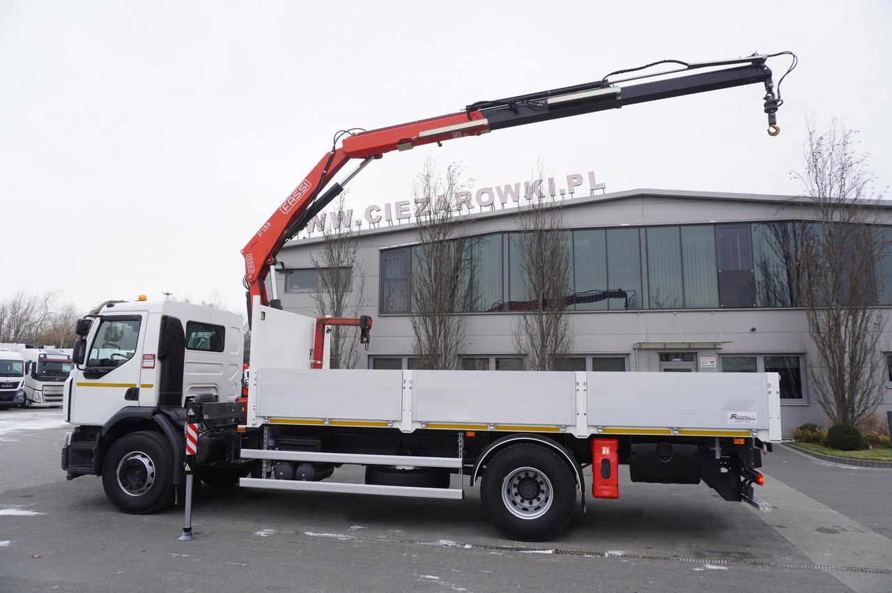 RENAULT C280 DTI 8 / FASSI crane 5.6 T / 560 MTH / Remote control / Rotator / Flatbed 15 EPAL - Автоманипулятор: фото 5 RENAULT C280 DTI 8 / FASSI crane 5.6 T / 560 MTH / Remote control / Rotator / Flatbed 15 EPAL - Автоманипулятор: фото 5