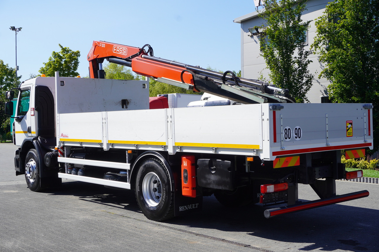 RENAULT C280 DTI 8 / FASSI crane 5.6 T / range 8 m / Flatbed 15 EPAL - Автоманипулятор: фото 2 RENAULT C280 DTI 8 / FASSI crane 5.6 T / range 8 m / Flatbed 15 EPAL - Автоманипулятор: фото 2