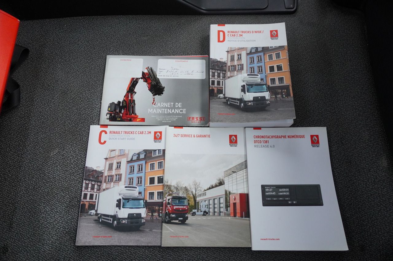 Автоманипулятор RENAULT RENAULT C280 DTI 8 / FASSI crane 5.6 T / 560 MTH / range 8 m / Flatbed 15 EPAL [ Copy ]: фото 25