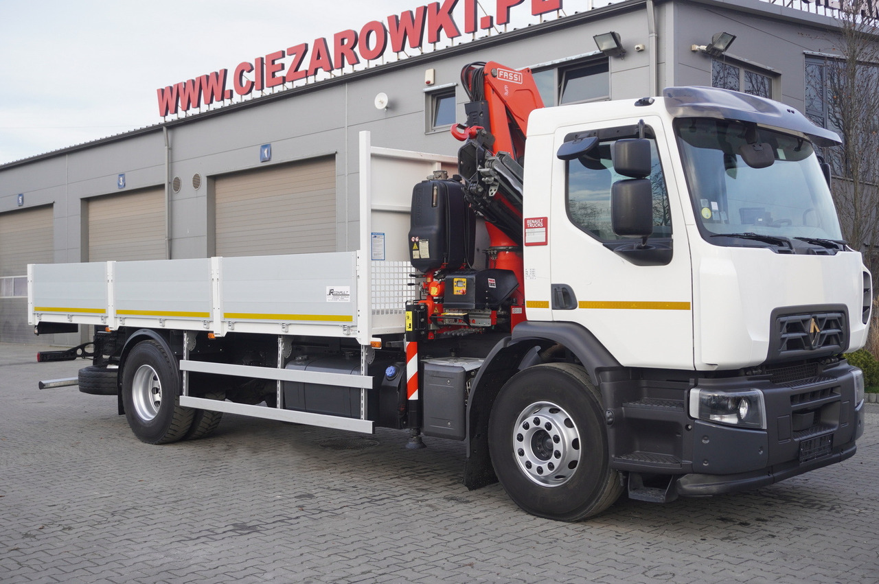 Renault C320 P4x2 E6 / Fassi 5.6 t / Range 8 m / Platform 15 EPAL - Грузовик бортовой/ Платформа, Автоманипулятор: фото 2 Renault C320 P4x2 E6 / Fassi 5.6 t / Range 8 m / Platform 15 EPAL - Грузовик бортовой/ Платформа, Автоманипулятор: фото 2
