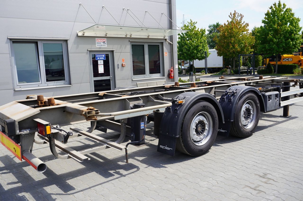SPIER Trailer ZWL 290 BDF / 18 t - Шасси прицеп: фото 1 SPIER Trailer ZWL 290 BDF / 18 t - Шасси прицеп: фото 1