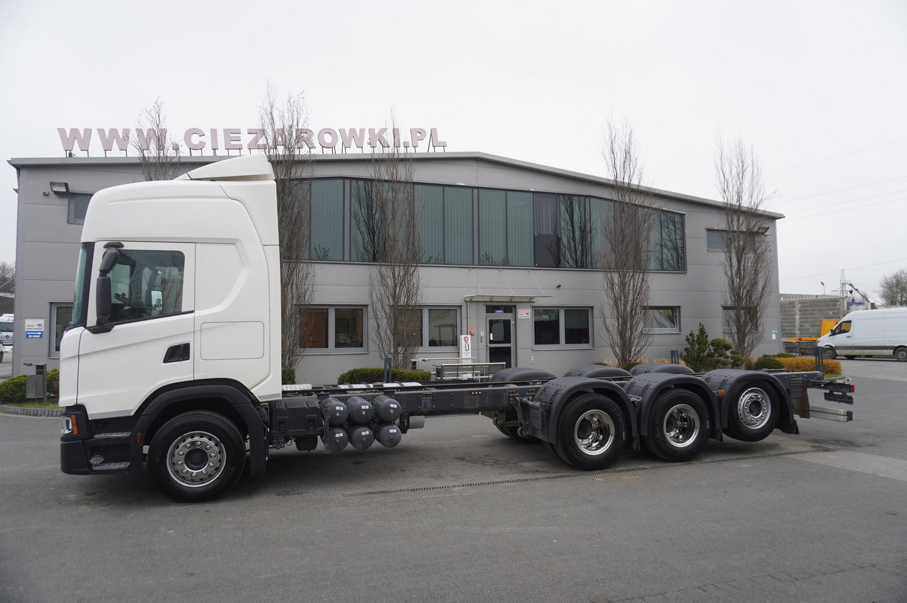 Scania G540 8x4 / Chassis 8.7 m / Steered axle / 2021 - Автоманипулятор: фото 3 Scania G540 8x4 / Chassis 8.7 m / Steered axle / 2021 - Автоманипулятор: фото 3