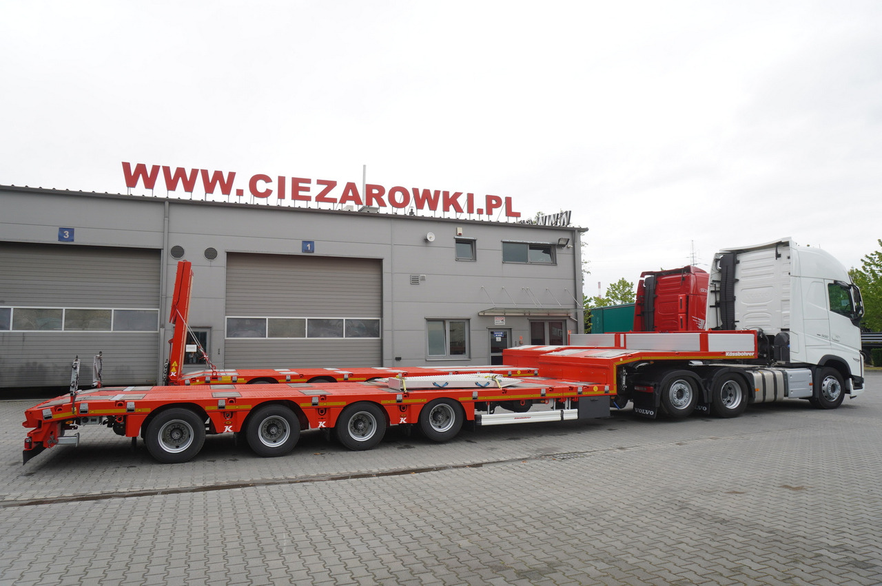 VOLVO FH 500 6 × 2 Globetrotter XL / 2023 / 114 thousand km / Brand-new low-loader Kässbohrer LB3E semi-trailer - Автовоз: фото 3 VOLVO FH 500 6 × 2 Globetrotter XL / 2023 / 114 thousand km / Brand-new low-loader Kässbohrer LB3E semi-trailer - Автовоз: фото 3