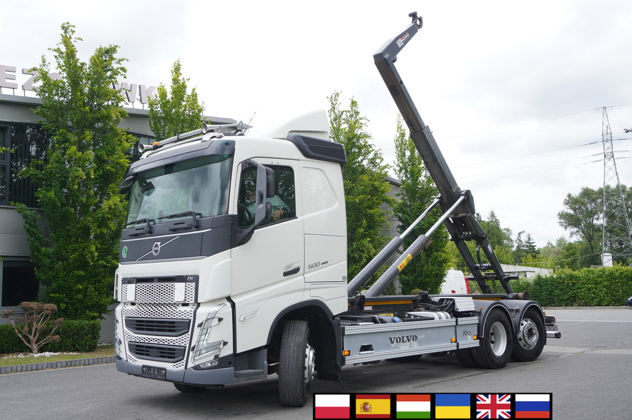 VOLVO FH 500 / VDL hooklift 21 tons / 2022 / steering 3d axle / 2 units - Крюковой мультилифт: фото 1 VOLVO FH 500 / VDL hooklift 21 tons / 2022 / steering 3d axle / 2 units - Крюковой мультилифт: фото 1
