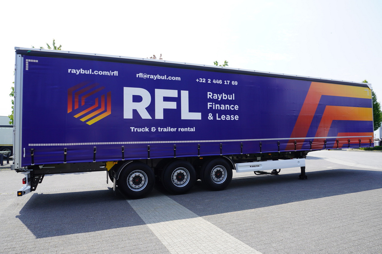 WIELTON Curtainsider Standard semi-trailer / SAF / year 2022 - Тентованный полуприцеп: фото 3 WIELTON Curtainsider Standard semi-trailer / SAF / year 2022 - Тентованный полуприцеп: фото 3