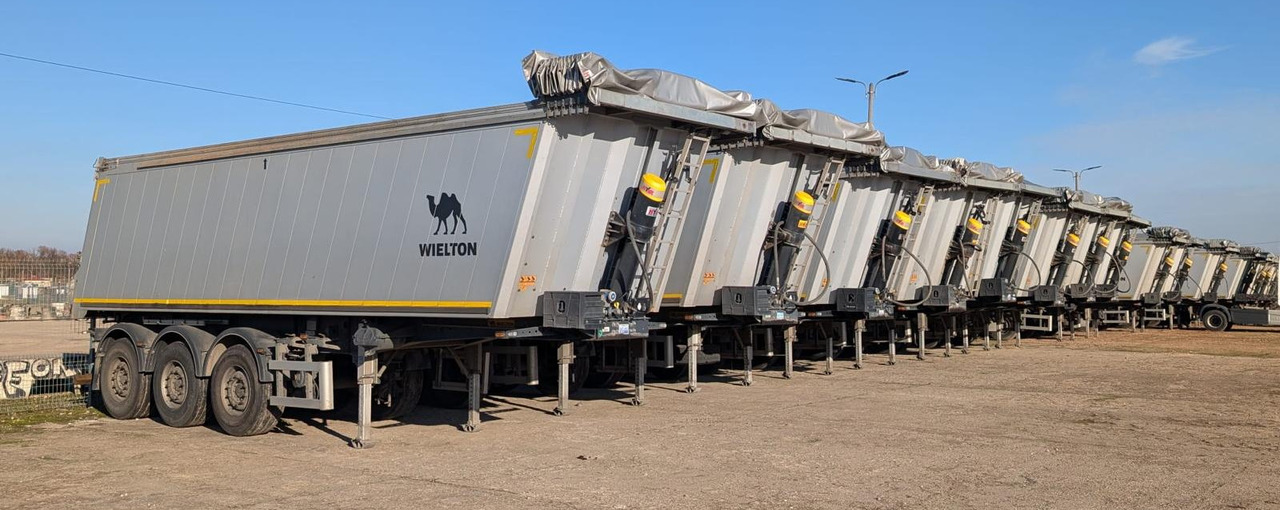 WIELTON NW-3 / weight 6.2 t / capacity 38m3 / Electrically folded roof / Teflon / 20 units, 2022 - Самосвальный полуприцеп: фото 1 WIELTON NW-3 / weight 6.2 t / capacity 38m3 / Electrically folded roof / Teflon / 20 units, 2022 - Самосвальный полуприцеп: фото 1