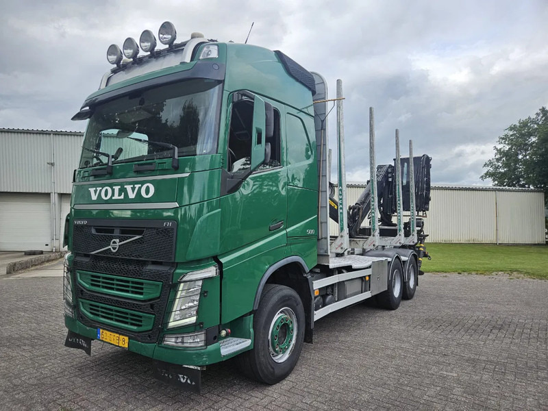 Volvo FH 500 GT XL Manuel Full Steel Big Axles Hubreduction Retarder - Лесовоз, Автоманипулятор: фото 1 Volvo FH 500 GT XL Manuel Full Steel Big Axles Hubreduction Retarder - Лесовоз, Автоманипулятор: фото 1