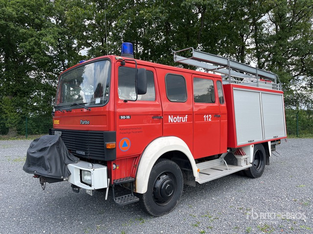 1994 Iveco LF 16 TS 4x4 Crew Cab Fire Truck - Пожарная машина: фото 2 1994 Iveco LF 16 TS 4x4 Crew Cab Fire Truck - Пожарная машина: фото 2