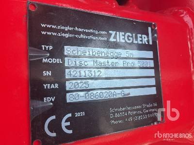 ZIEGLER DISC MASTER PRO (Unused) - Дисковая борона: фото 5 ZIEGLER DISC MASTER PRO (Unused) - Дисковая борона: фото 5