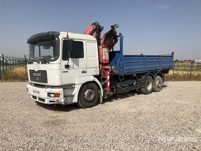 1999 MAN 26.414 FNLL Fassi F260XP Articulated Boom on Flatbed Truck with Crane - Косилка-измельчитель/ Мульчер: фото 2 1999 MAN 26.414 FNLL Fassi F260XP Articulated Boom on Flatbed Truck with Crane - Косилка-измельчитель/ Мульчер: фото 2