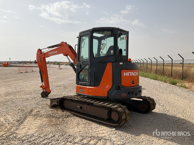 2016 Hitachi ZX55U-5A CLR Mini Excavator: <6.6t - Мини-экскаватор: фото 2 2016 Hitachi ZX55U-5A CLR Mini Excavator: <6.6t - Мини-экскаватор: фото 2