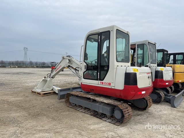 2012 Takeuchi TB150C (Inoperable) Mini Excavator: <6.6t - Мини-экскаватор: фото 3 2012 Takeuchi TB150C (Inoperable) Mini Excavator: <6.6t - Мини-экскаватор: фото 3