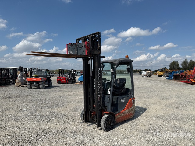 2017 Toyota 8FBET15 1500 kg Electric Forklift - Электропогрузчик: фото 2 2017 Toyota 8FBET15 1500 kg Electric Forklift - Электропогрузчик: фото 2