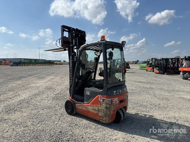 2017 Toyota 8FBET15 1500 kg Electric Forklift - Электропогрузчик: фото 3 2017 Toyota 8FBET15 1500 kg Electric Forklift - Электропогрузчик: фото 3