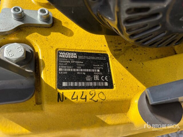 2020 Wacker WP1550 Vibratory Plate Compactor - Виброплита: фото 5 2020 Wacker WP1550 Vibratory Plate Compactor - Виброплита: фото 5