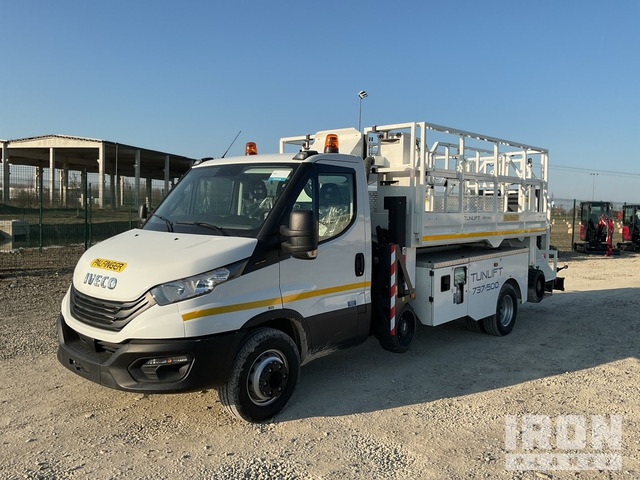 2022 Iveco Daily 2022 Palfinger Tunlift 7.37-500 ... Bucket Truck - Грузовик с подъемником: фото 2 2022 Iveco Daily 2022 Palfinger Tunlift 7.37-500 ... Bucket Truck - Грузовик с подъемником: фото 2