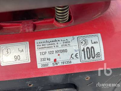 CASTELGARDEN TCP122 HYDRO - Газонокосилка: фото 5 CASTELGARDEN TCP122 HYDRO - Газонокосилка: фото 5