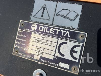GILETTA MN40 - Отвал для снега: фото 5 GILETTA MN40 - Отвал для снега: фото 5