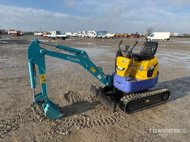 Kubota U-10 Mini Excavator: <6.6t - Мини-экскаватор: фото 1 Kubota U-10 Mini Excavator: <6.6t - Мини-экскаватор: фото 1