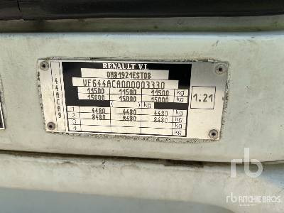 RENAULT VI 44ACA9 4x2 - Тентованный грузовик: фото 5 RENAULT VI 44ACA9 4x2 - Тентованный грузовик: фото 5