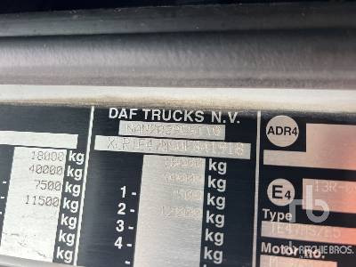 DAF XF105.510 4x2 - Тягач: фото 5 DAF XF105.510 4x2 - Тягач: фото 5