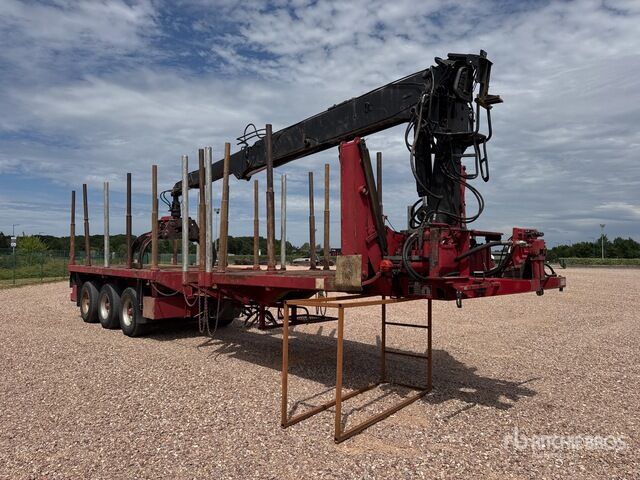2000 Fournier Original Extentable Log Trailer - Полуприцеп лесовоз: фото 4 2000 Fournier Original Extentable Log Trailer - Полуприцеп лесовоз: фото 4