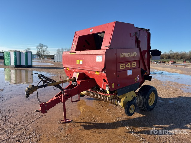 2000 New Holland 648 Presse A Balles Rondes Round Baler - Пресс-подборщик рулонный: фото 1 2000 New Holland 648 Presse A Balles Rondes Round Baler - Пресс-подборщик рулонный: фото 1