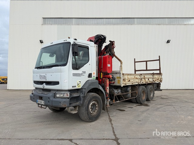 2003 Renault Kerax 380 2003 Fassi F270A Articulated Bo ... Flatbed Truck with Crane - Грузовик бортовой/ Платформа, Автоманипулятор: фото 1 2003 Renault Kerax 380 2003 Fassi F270A Articulated Bo ... Flatbed Truck with Crane - Грузовик бортовой/ Платформа, Автоманипулятор: фото 1