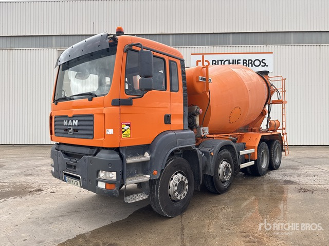 2006 MAN TGA35.390 8x4 Camion Malaxeur 8x4 Mixer Truck - Автобетоносмеситель: фото 1 2006 MAN TGA35.390 8x4 Camion Malaxeur 8x4 Mixer Truck - Автобетоносмеситель: фото 1