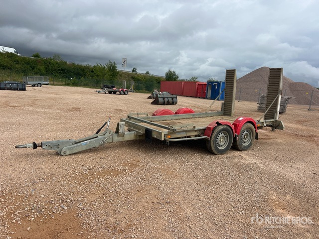2007 Hubiere TPG352R 2800 kg T/A Remorque Equipment Trailer - Низкорамный прицеп: фото 2 2007 Hubiere TPG352R 2800 kg T/A Remorque Equipment Trailer - Низкорамный прицеп: фото 2