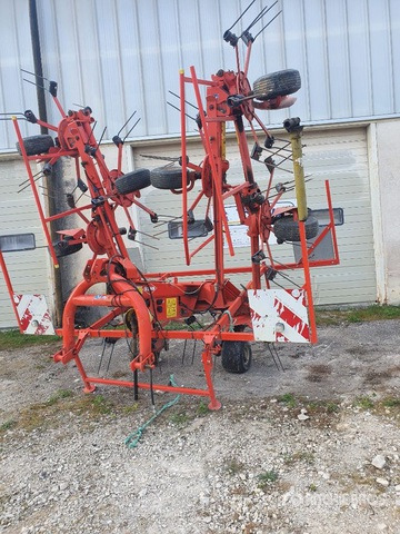 2008 Kuhn GF8501MH 8.50 m 3-Point 8 Rotor Faneuse Hay Tedder - Косилка-измельчитель/ Мульчер: фото 1 2008 Kuhn GF8501MH 8.50 m 3-Point 8 Rotor Faneuse Hay Tedder - Косилка-измельчитель/ Мульчер: фото 1