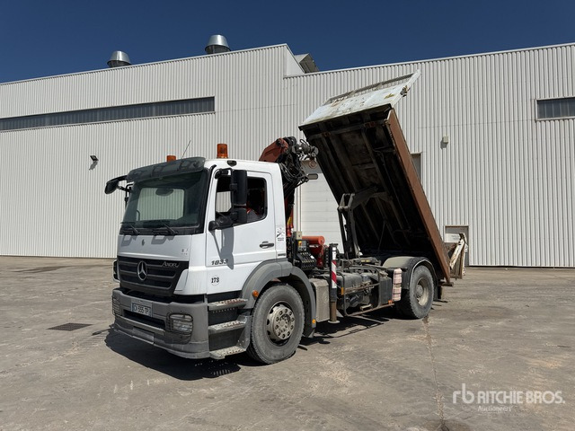 2008 Mercedes Axor 1833 2008 Palfinger PK15500 6100 kg ... Dump Truck with Crane - Косилка-измельчитель/ Мульчер: фото 3 2008 Mercedes Axor 1833 2008 Palfinger PK15500 6100 kg ... Dump Truck with Crane - Косилка-измельчитель/ Мульчер: фото 3