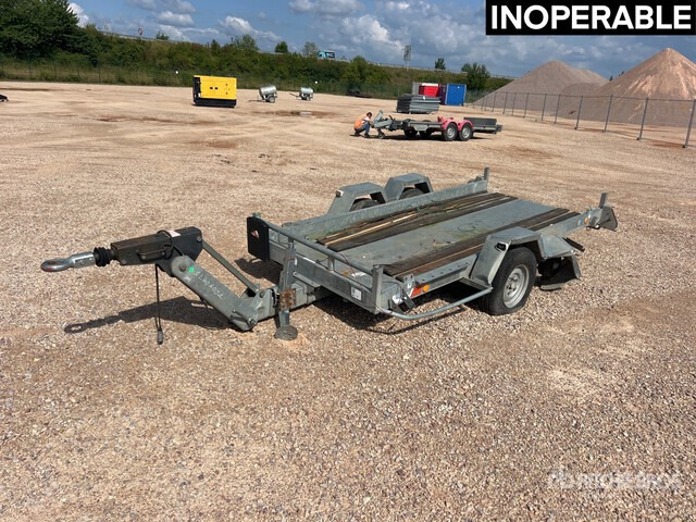 2008 Moiroud ECO350 2800 kg T/A Remorque (Inoperable) Equipment Trailer - Низкорамный прицеп: фото 2 2008 Moiroud ECO350 2800 kg T/A Remorque (Inoperable) Equipment Trailer - Низкорамный прицеп: фото 2