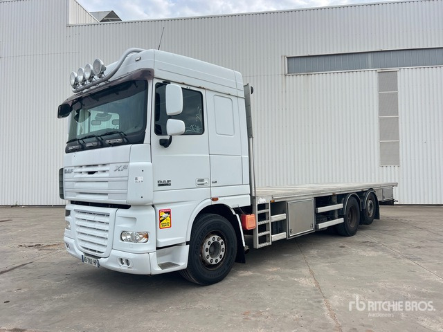 2009 DAF XF105.510 Camion Plateau Flatbed Truck - Грузовик бортовой/ Платформа: фото 2 2009 DAF XF105.510 Camion Plateau Flatbed Truck - Грузовик бортовой/ Платформа: фото 2