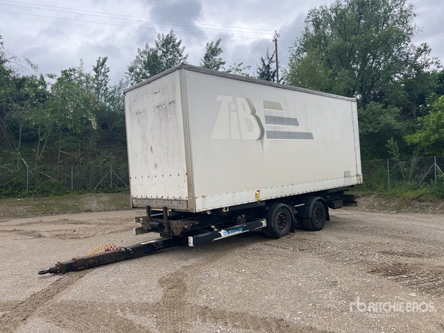 2010 Krone ZZ18B3EC 7.60 m T/A Remorque Porte Conte ... Container Trailer - Косилка-измельчитель/ Мульчер: фото 1 2010 Krone ZZ18B3EC 7.60 m T/A Remorque Porte Conte ... Container Trailer - Косилка-измельчитель/ Мульчер: фото 1