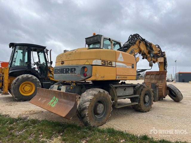 2010 Liebherr A314 LI Pelle Sur Pneus (Inoperable) Wheel Excavator - Колёсный экскаватор: фото 3 2010 Liebherr A314 LI Pelle Sur Pneus (Inoperable) Wheel Excavator - Колёсный экскаватор: фото 3