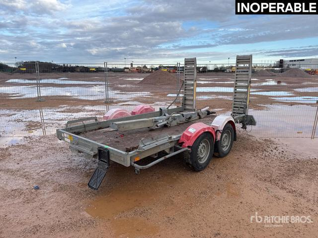 2012 Hubiere TPG352R T/A Remorque (Inoperable) Equipment Trailer - Низкорамный прицеп: фото 1 2012 Hubiere TPG352R T/A Remorque (Inoperable) Equipment Trailer - Низкорамный прицеп: фото 1